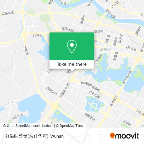 好滋味菜馆(名仕华府) map