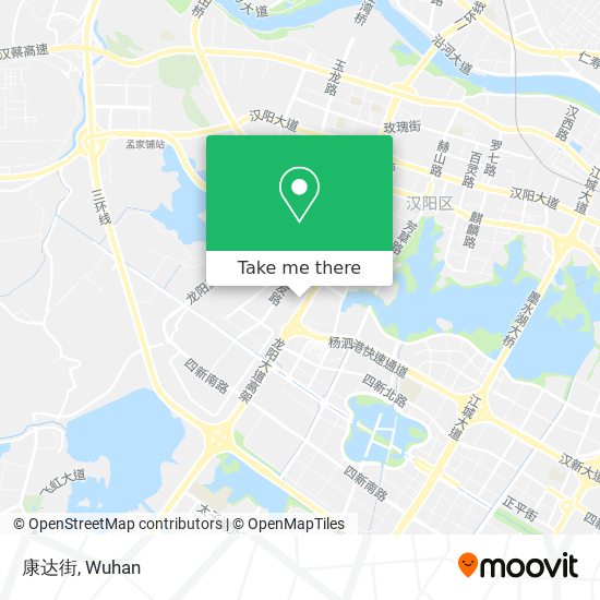 康达街 map