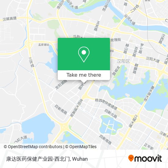 康达医药保健产业园-西北门 map