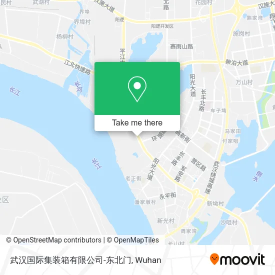 武汉国际集装箱有限公司-东北门 map