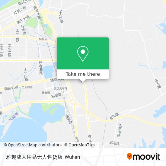雅趣成人用品无人售货店 map
