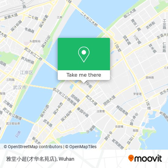 雅堂小超(才华名苑店) map