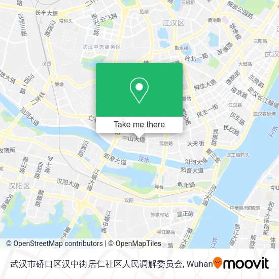 武汉市硚口区汉中街居仁社区人民调解委员会 map
