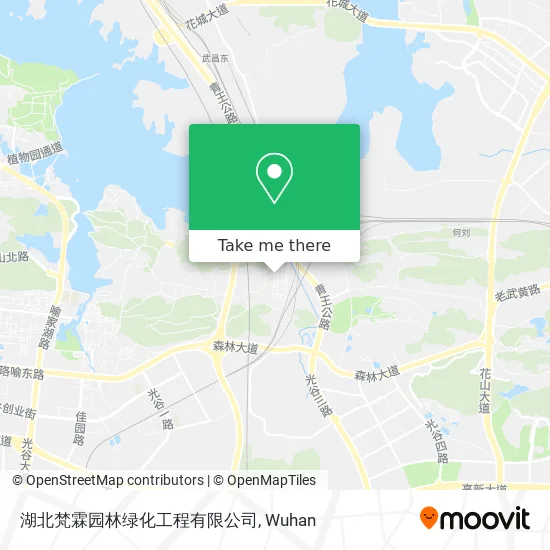 湖北梵霖园林绿化工程有限公司 map