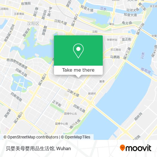 贝婴美母婴用品生活馆 map