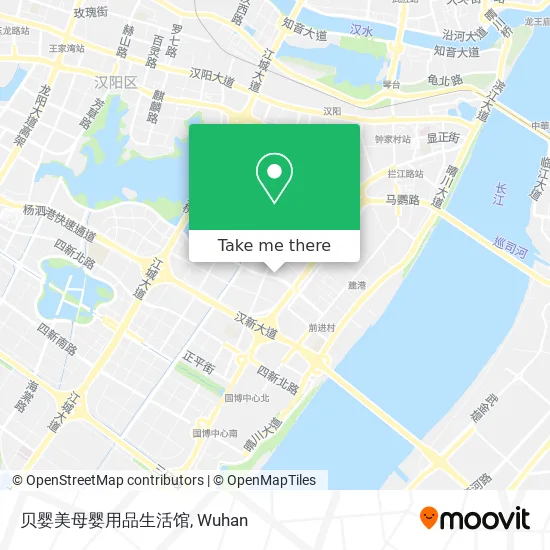 贝婴美母婴用品生活馆 map