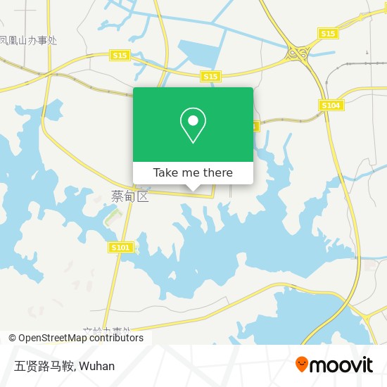 五贤路马鞍 map