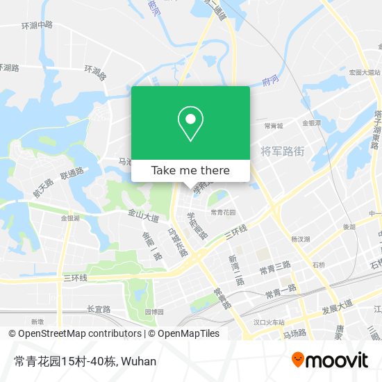 常青花园15村-40栋 map