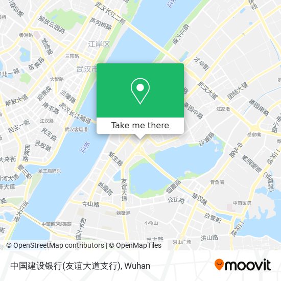 中国建设银行(友谊大道支行) map