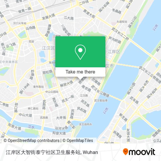 江岸区大智街泰宁社区卫生服务站 map