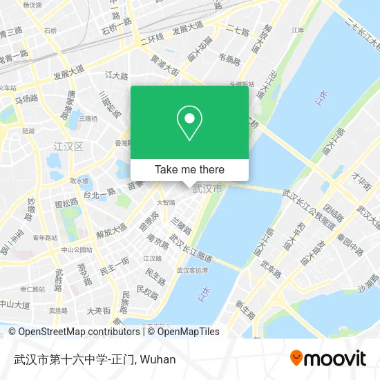 武汉市第十六中学-正门 map