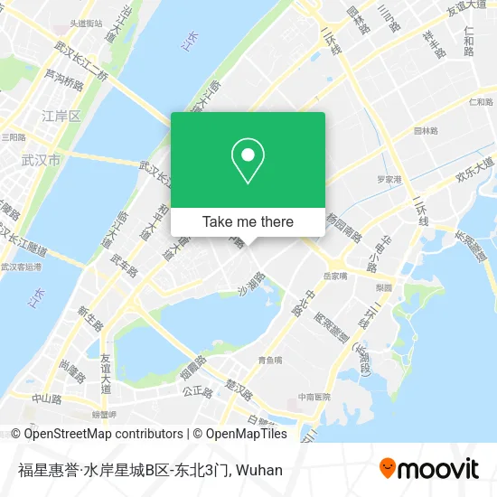 福星惠誉·水岸星城B区-东北3门 map