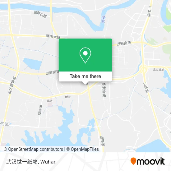 武汉世一纸箱 map