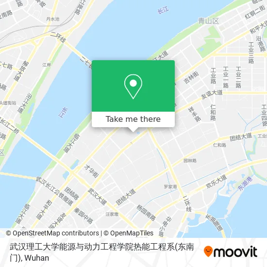 武汉理工大学能源与动力工程学院热能工程系(东南门) map