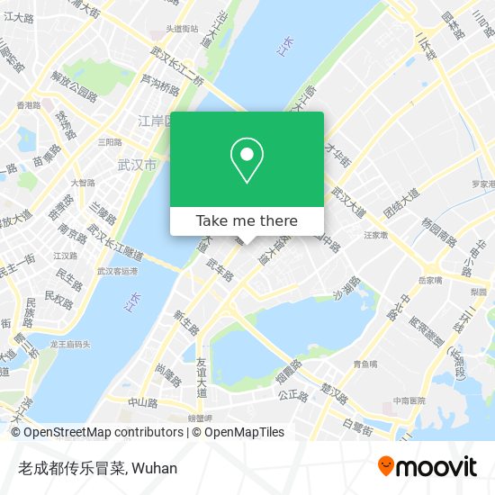 老成都传乐冒菜 map