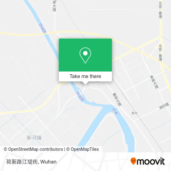 荷新路江堤街 map