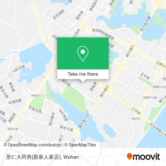景仁大药房(新新人家店) map