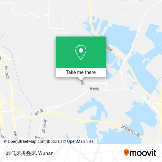 高低床折叠床 map