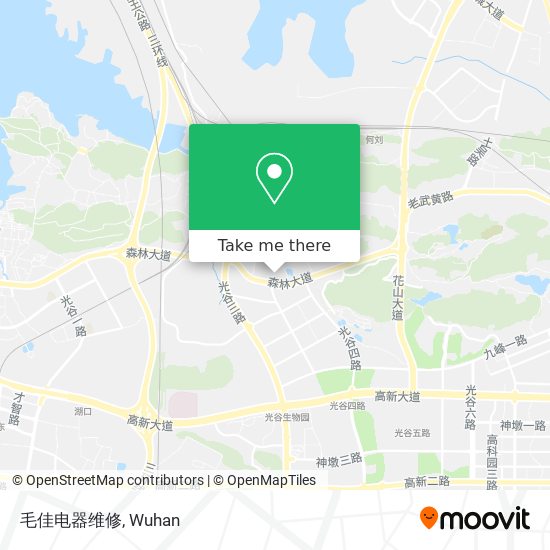 毛佳电器维修 map