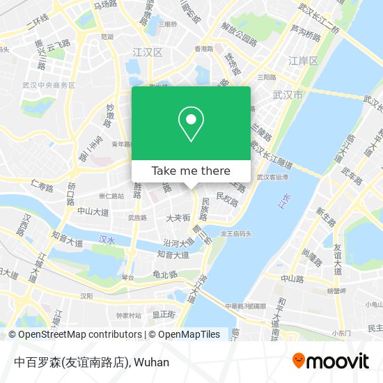 中百罗森(友谊南路店) map