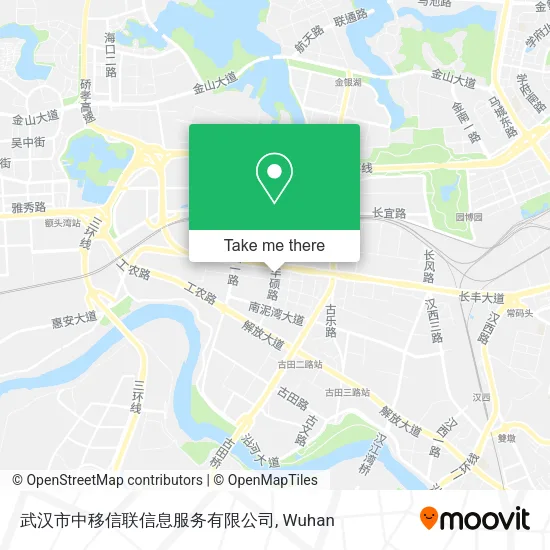 武汉市中移信联信息服务有限公司 map