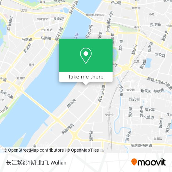 长江紫都1期-北门 map