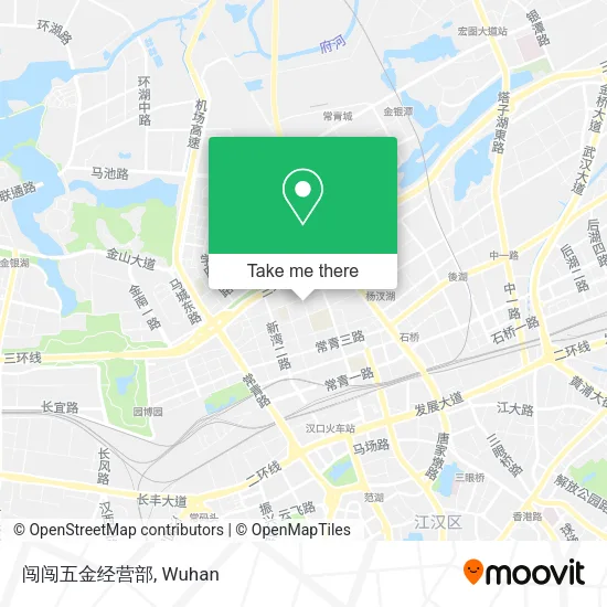 闯闯五金经营部 map