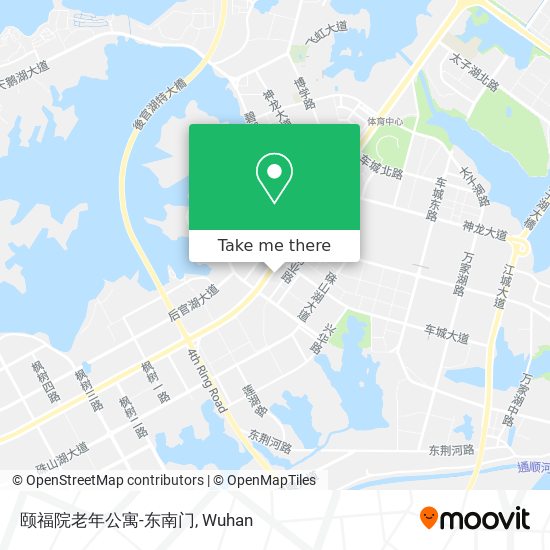颐福院老年公寓-东南门 map