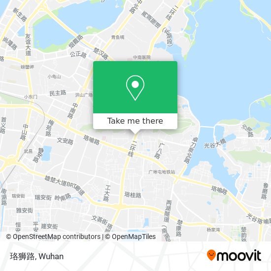 珞狮路 map
