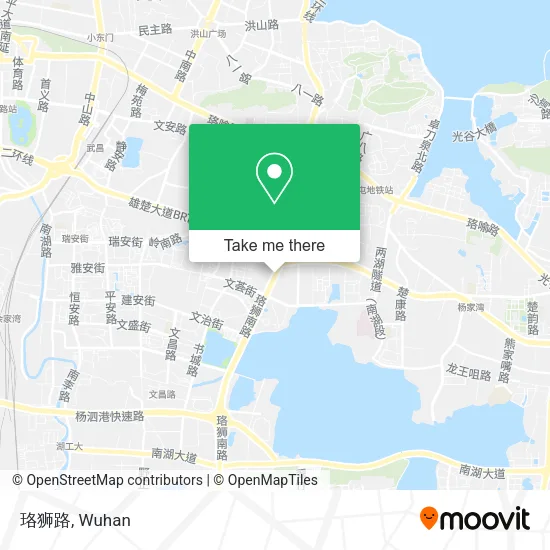 珞狮路 map