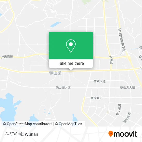 信研机械 map