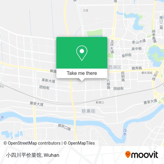 小四川平价菜馆 map