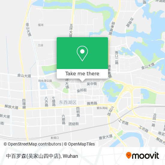 中百罗森(吴家山四中店) map