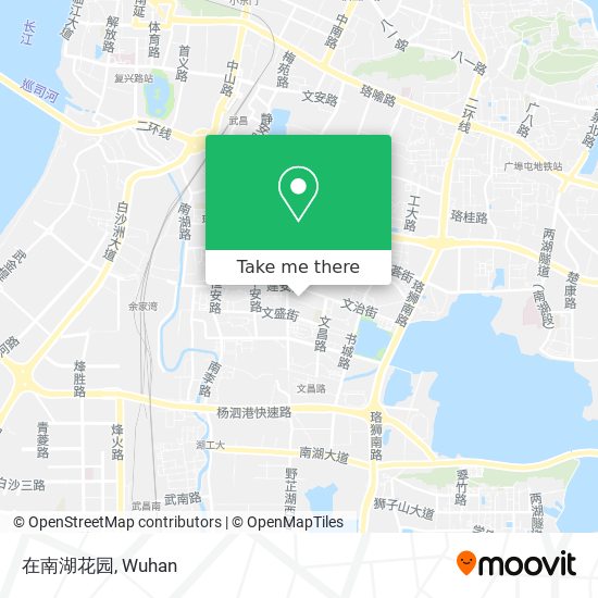在南湖花园 map