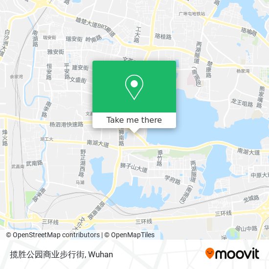 揽胜公园商业步行街 map