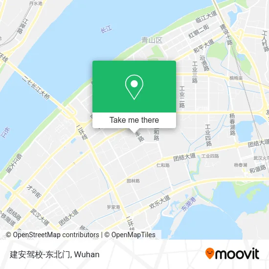 建安驾校-东北门 map