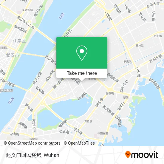 起义门回民烧烤 map