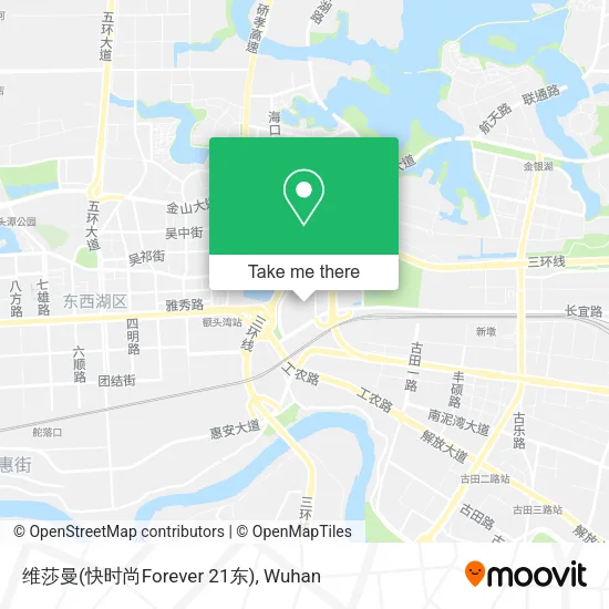 维莎曼(快时尚Forever 21东) map