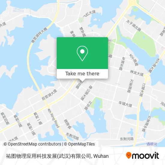 祐图物理应用科技发展(武汉)有限公司 map