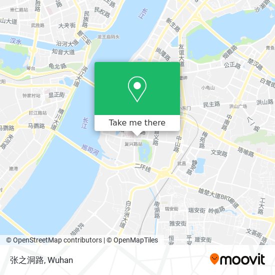 张之洞路 map