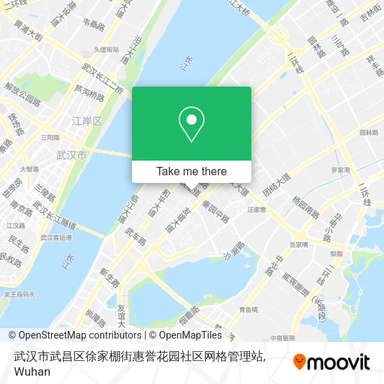 武汉市武昌区徐家棚街惠誉花园社区网格管理站 map