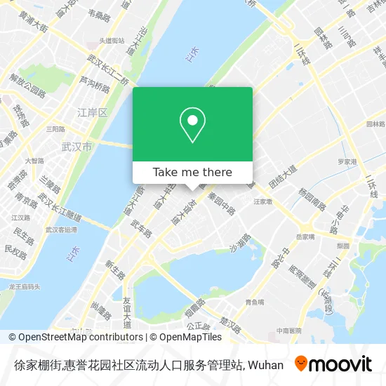 徐家棚街,惠誉花园社区流动人口服务管理站 map