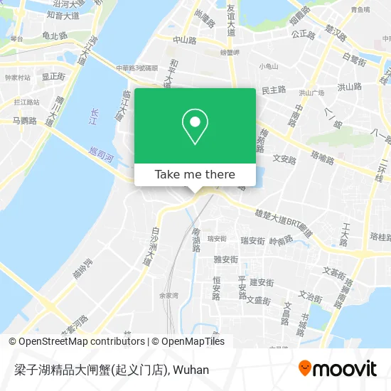 梁子湖精品大闸蟹(起义门店) map