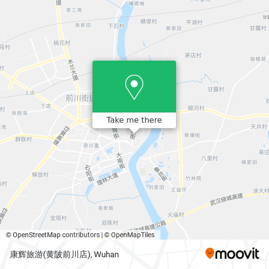 康辉旅游(黄陂前川店) map