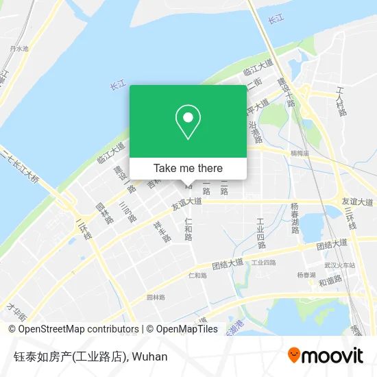 钰泰如房产(工业路店) map