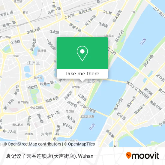 袁记饺子云吞连锁店(天声街店) map