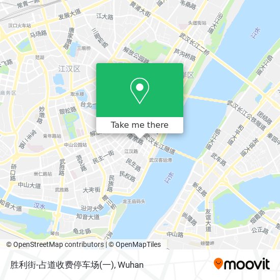 胜利街-占道收费停车场(一) map