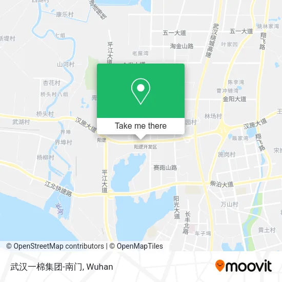 武汉一棉集团-南门 map