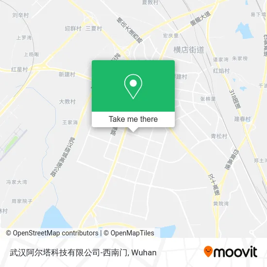 武汉阿尔塔科技有限公司-西南门 map