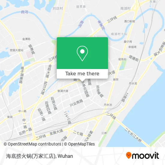 海底捞火锅(万家汇店) map